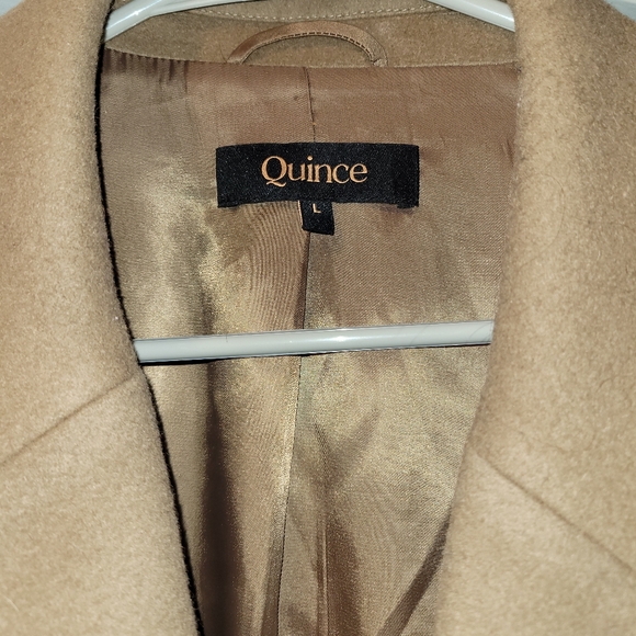 Quince Brown Women's Coat - Picture 4 of 6